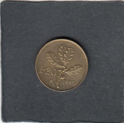 Beschrijving: 20 Lire 